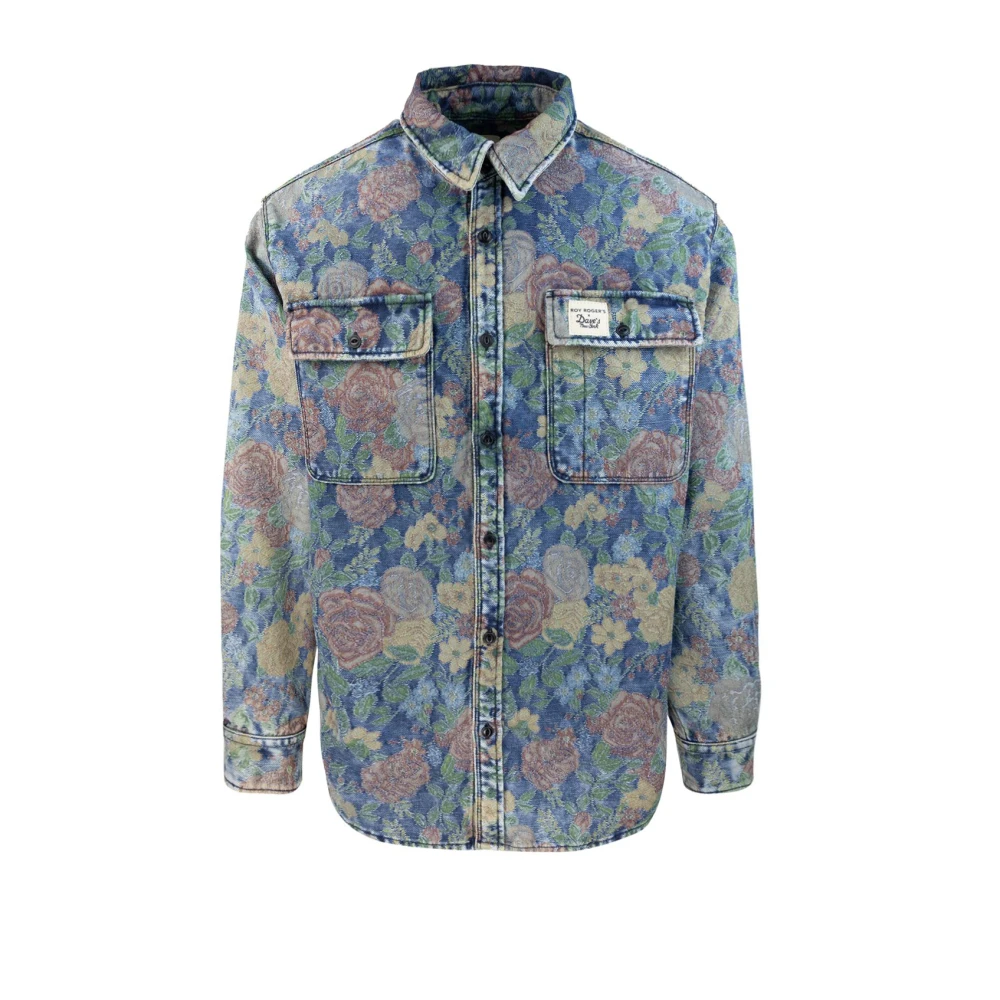 Roy Roger's MultiColour Overhemden met Lange Mouwen en Knopen Multicolor Heren