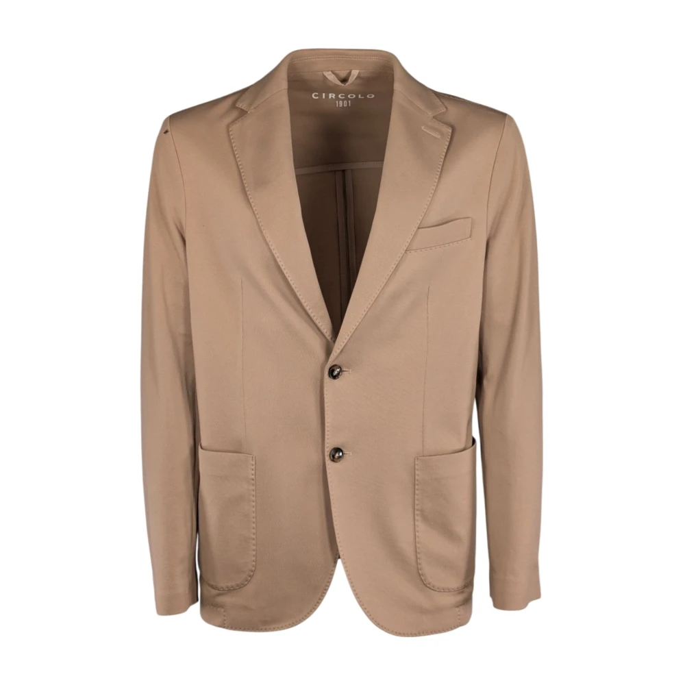 Circolo 1901 Men's Beige Premium Blazer - Blazers - 3XL - Jackets