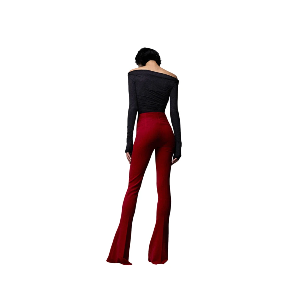Aniye By Zwarte Off-Shoulder Top met Lange Mouwen Black Dames