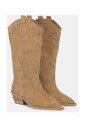 botte-plate-en-cuir
