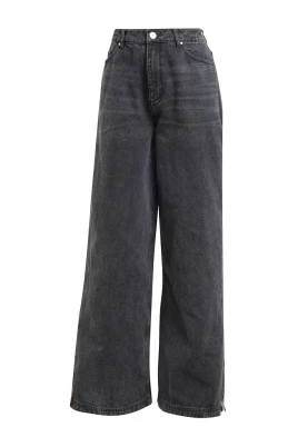 Säsong 3 Dragkedja Tvättad Denim