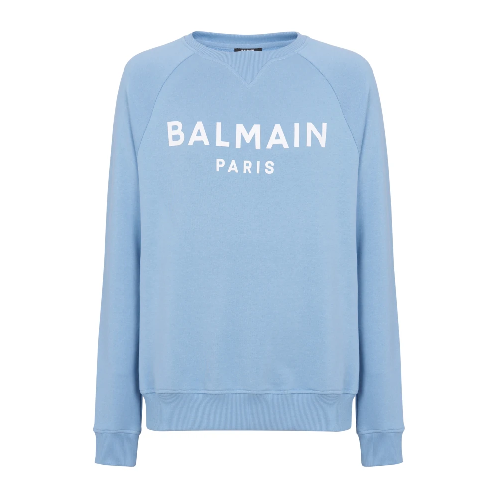 Balmain Paris sweatshirt Blue, Herr