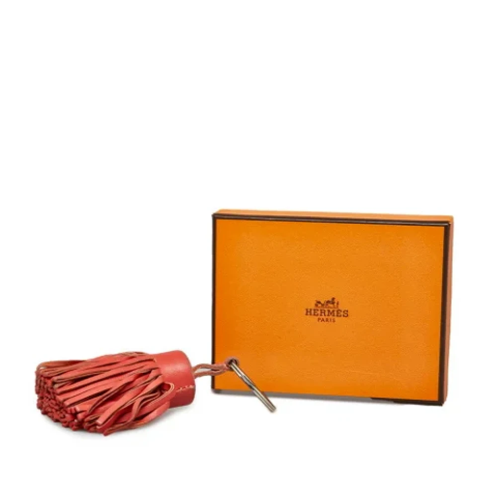 Hermès Vintage Pre-owned Fabric key-holders Red Dames