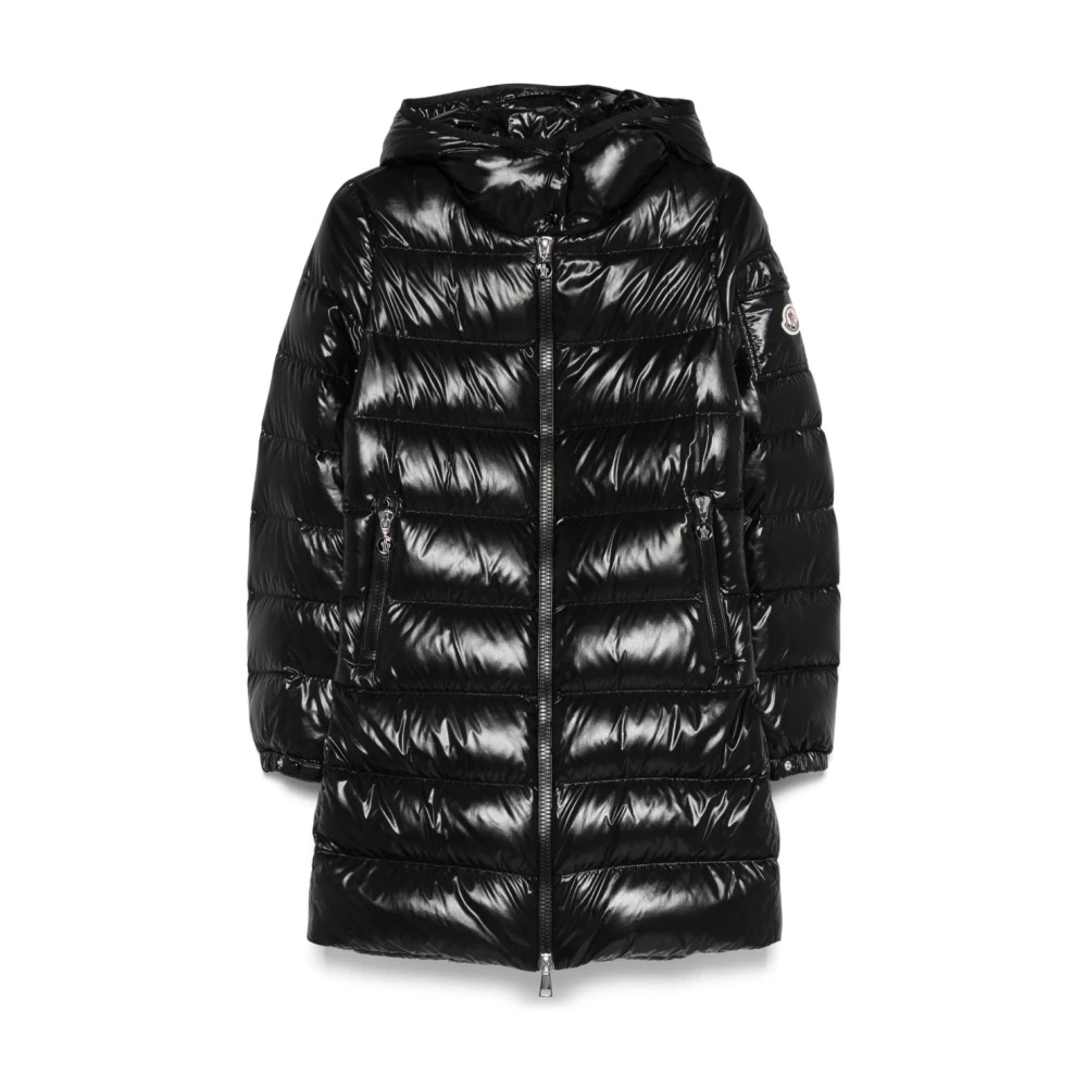 Moncler - Coats > Parkas - Black - Moncler - Modalova