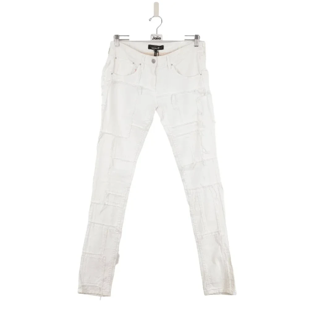 Isabel Marant Pre-owned Cotton jeans White Dames