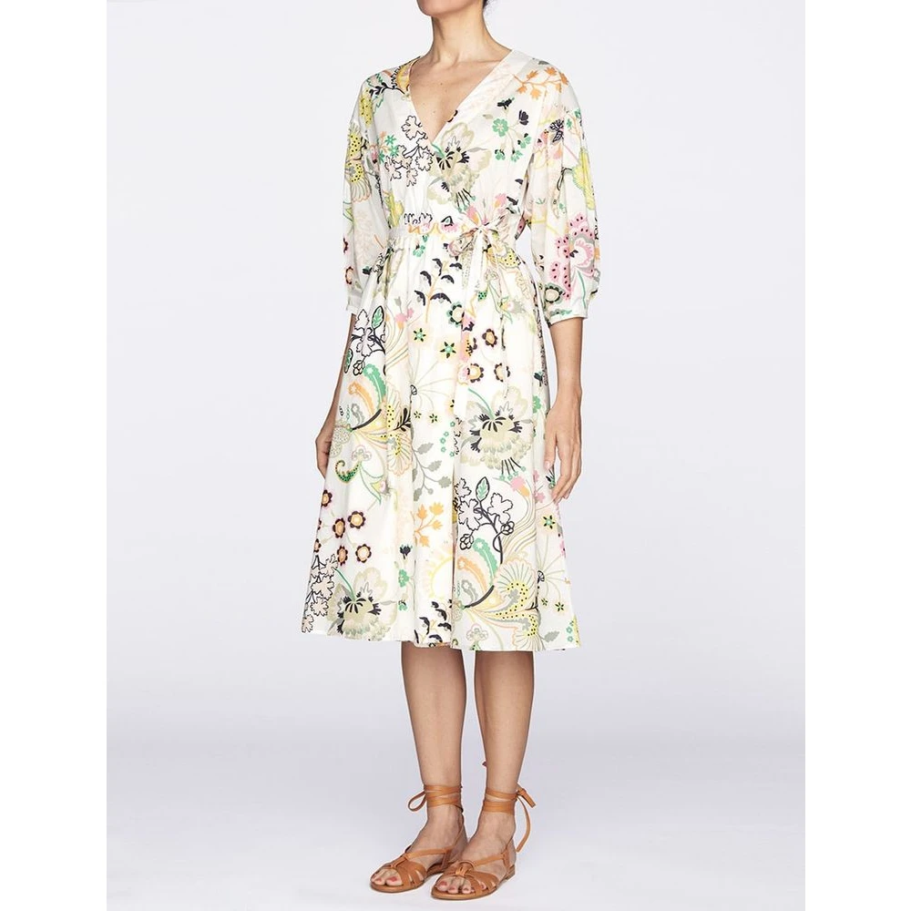 Ines De La Fressange Paris Paquerette katoenen jurk Multicolor Dames