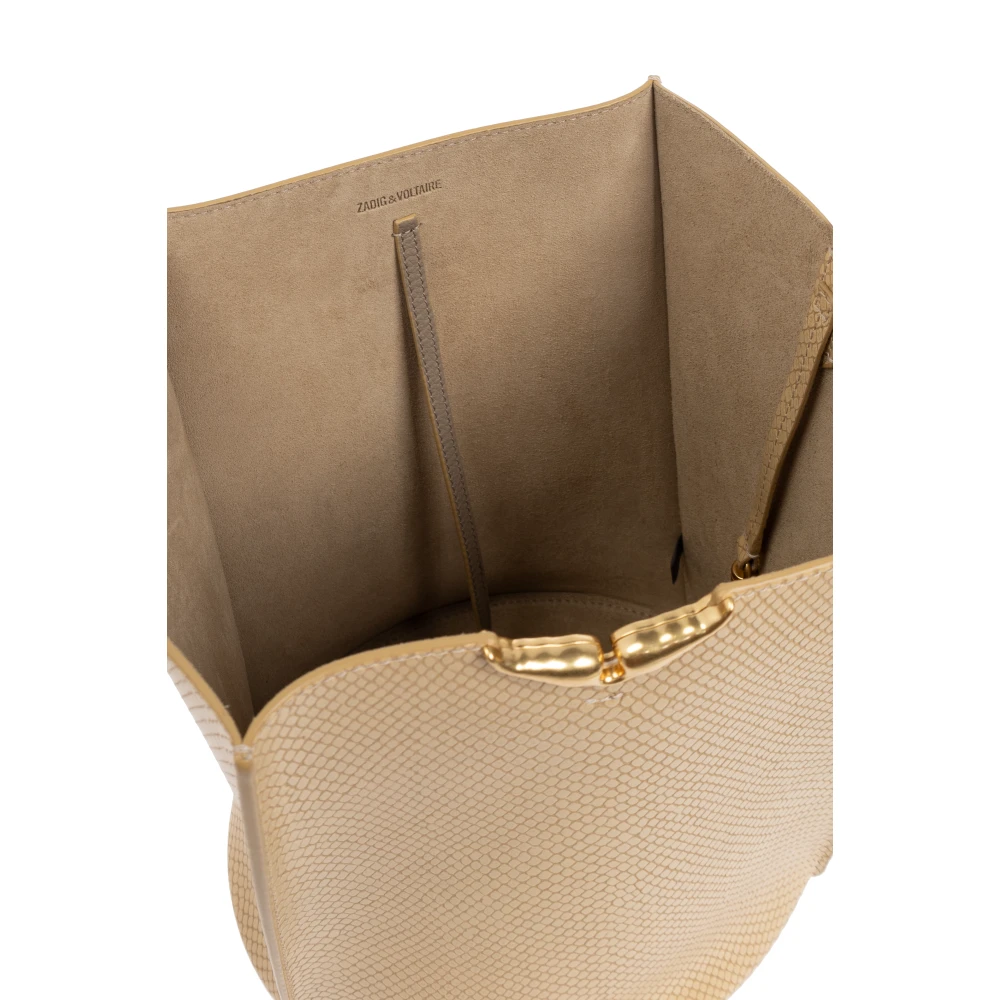 Zadig & Voltaire Tas 'Borderline XL' Beige Dames