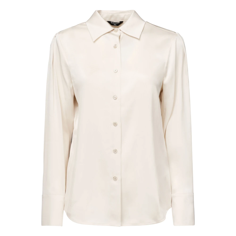 Guess Dion Regular Langarmhemd White Dames