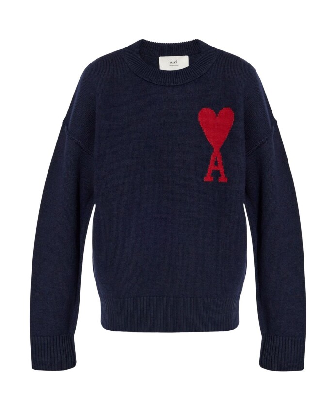 blue-wool-knit-sweater