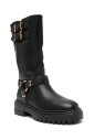 bottes-noires-avec-boucle
