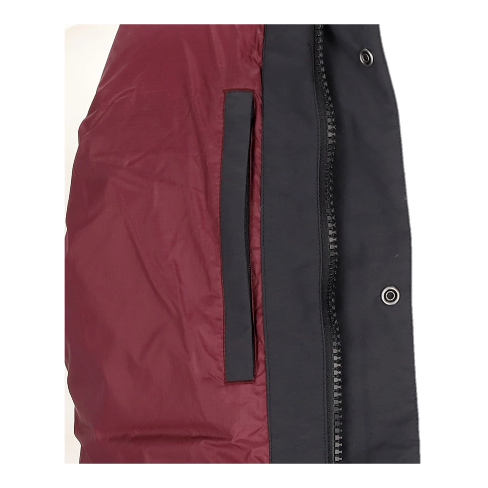 Cotopaxi Zwarte Waterdichte Donsjas met Hoge Kraag Black Heren