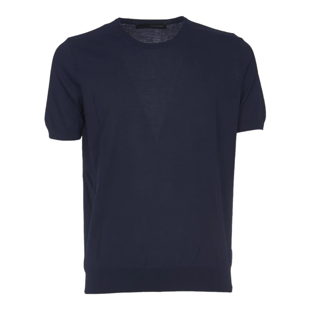 Tagliatore Herenkleding Gebreid Blauw Ss25 Blue Heren