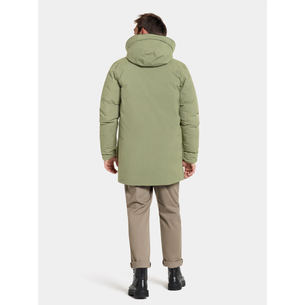 Didriksons Waterdichte Parka met 8 Zakken Green Heren