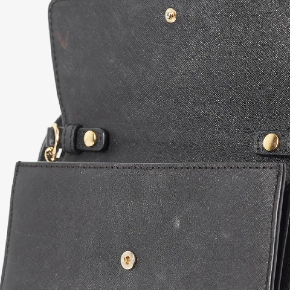 Michael Kors Pre-owned Leather crossbody-bags Black Dames