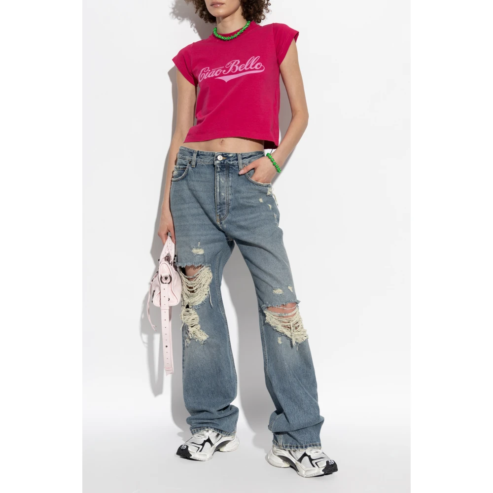 Balenciaga Logo top Pink Dames