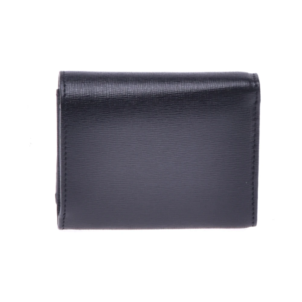 Baldinini Wallet in Black Saffiano Black Dames