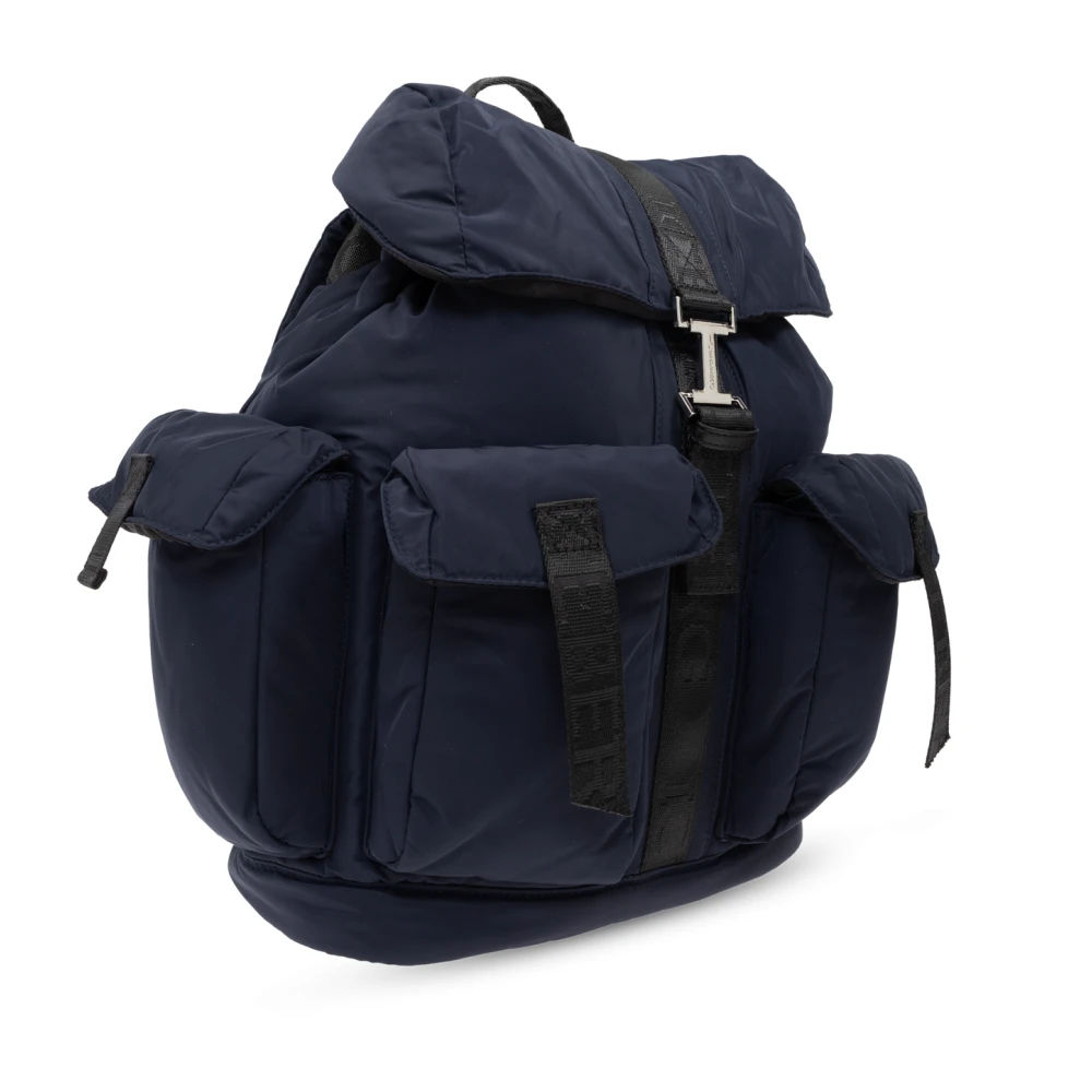 Iceberg Rugzak met logo Blue Heren