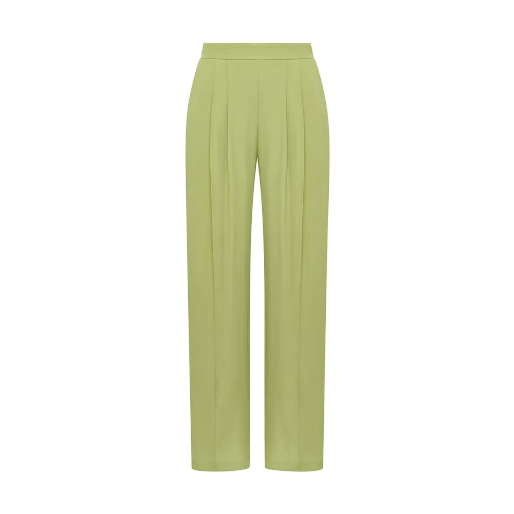 Maliparmi Donna Verde Pantaloni, M, New,