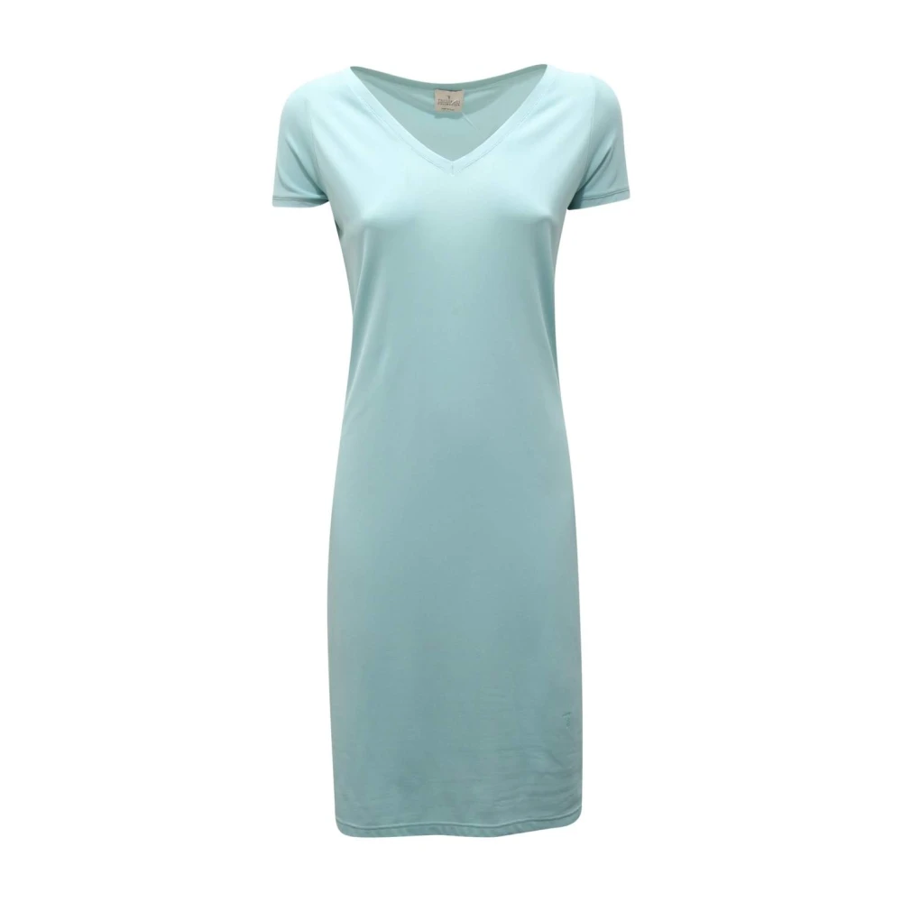 Trussardi Women's Blue Abito Scollo V