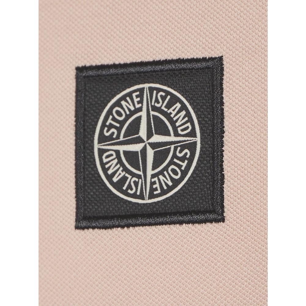 Stone Island Roze T-shirts en Polos Pink Heren