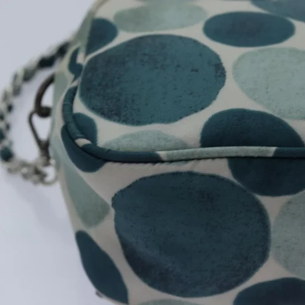Prada Vintage Pre-owned Fabric prada-bags Blue Dames