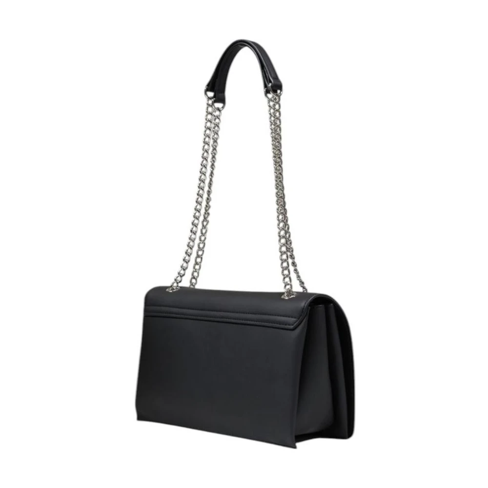 Love Moschino Grijze Polyethyleen Handtas Dames Medium Gray Dames