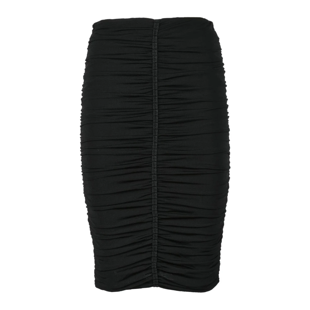 Givenchy Stretchy Viscose Blend Rok Black Dames