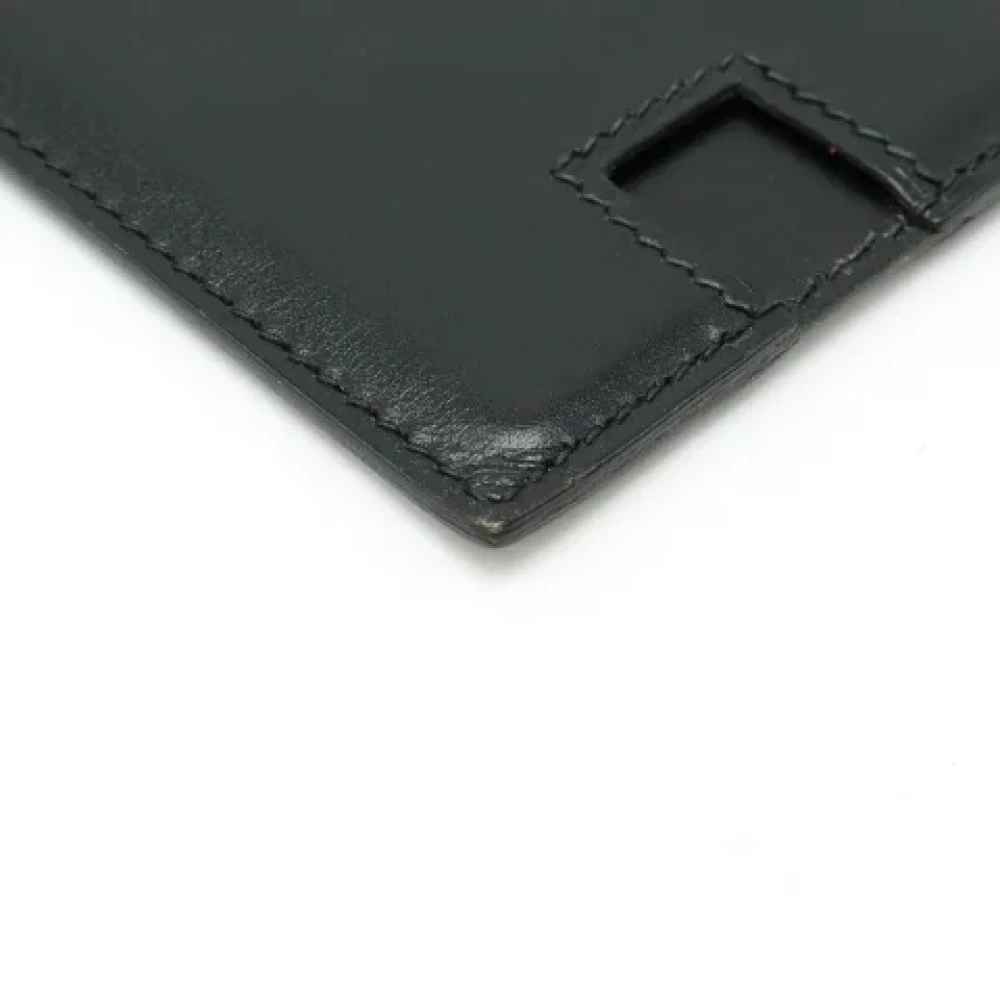 Hermès Vintage Pre-owned Leather home-office Black Dames