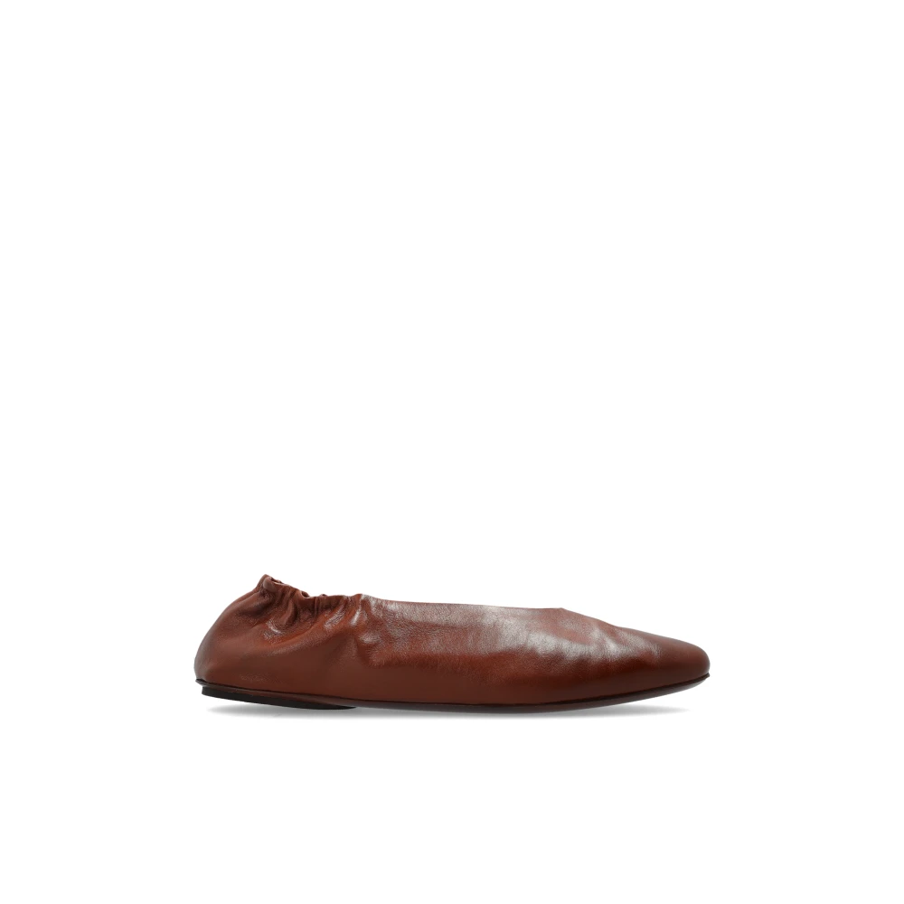 Marsell Women's Brown Ballerina Shoes, 7 Uk, Strascico Ballet Flats