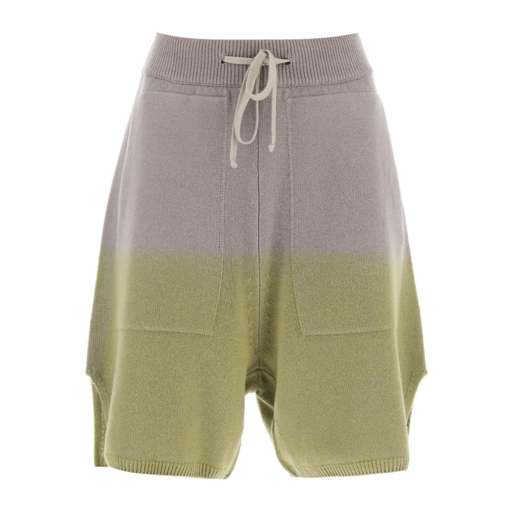 Moncler Losvallende Cashmere Shorts van x Rick Owens Multicolor