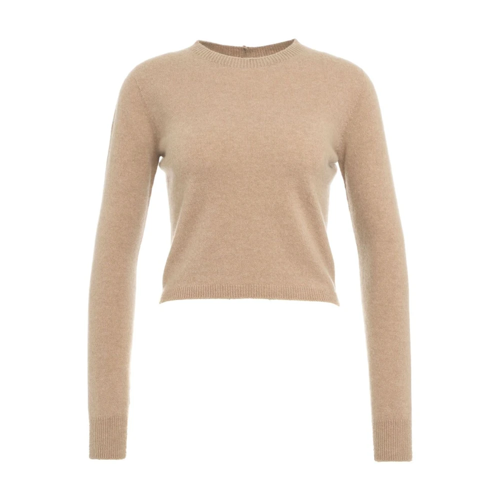 MVM Luxe Cashmere Bruin Gebreid Aw24 Brown Dames