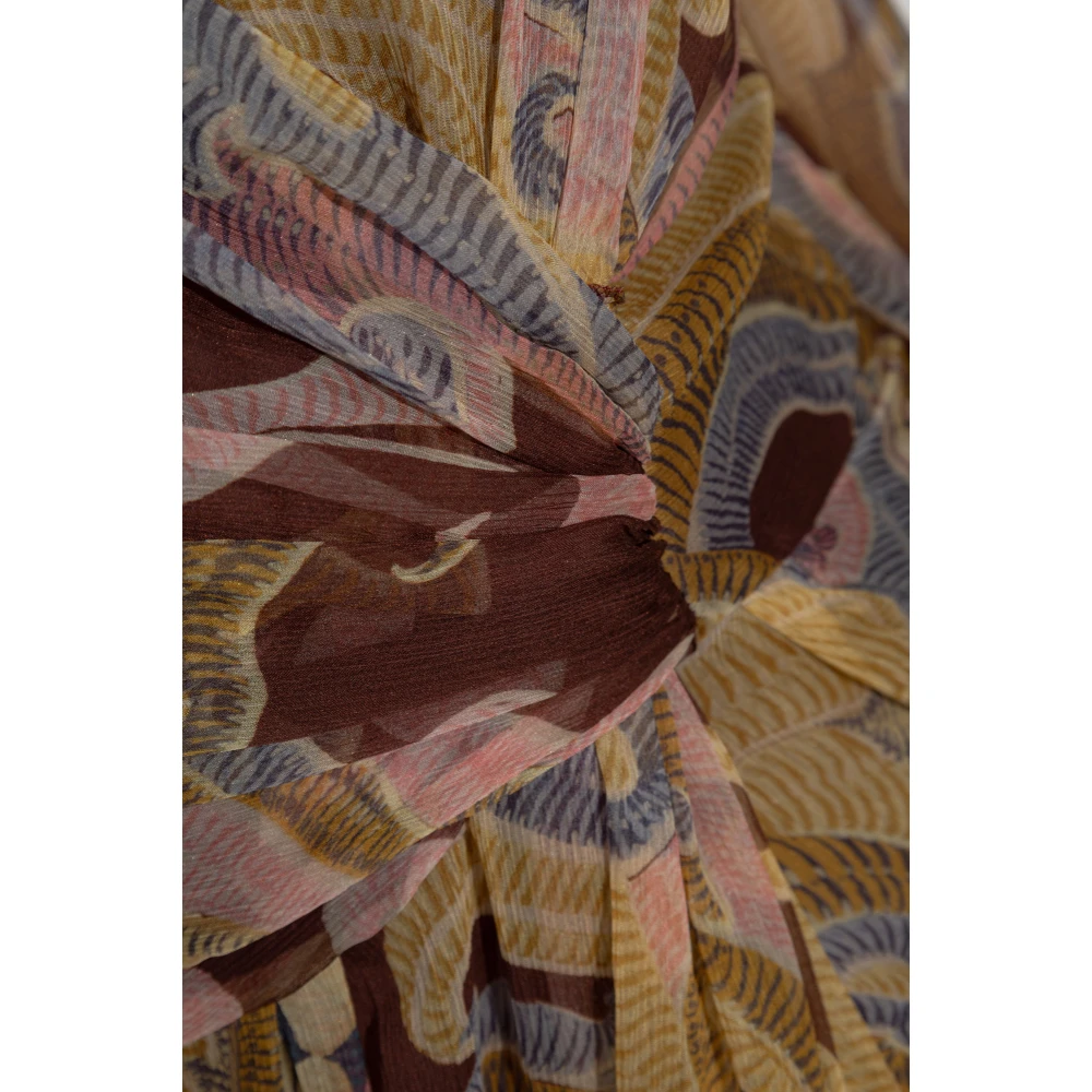 ETRO Zijden jurk Multicolor Dames