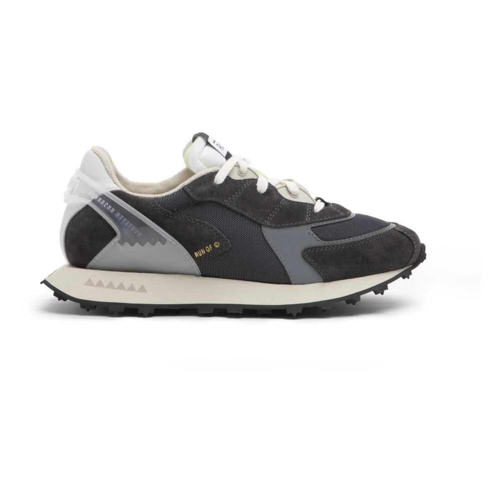 RUN OF Grau Sneakers Heren Schoenen Veelkleurig Multicolor
