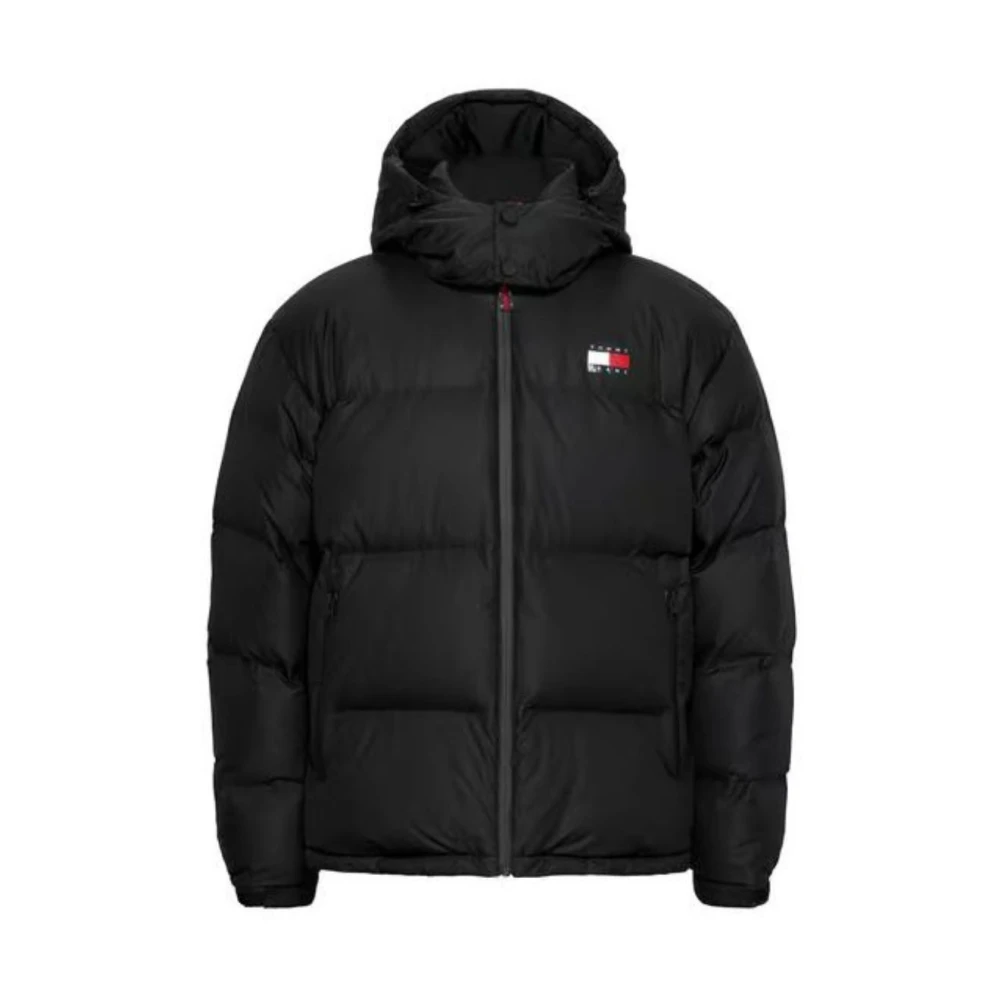 Tommy Hilfiger Waterafstotende Zwarte Donsjas Black Heren