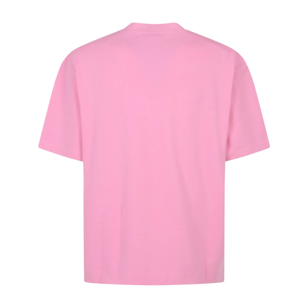 Acne Studios Stijlvolle Shirts Fn-Ux-Tshi000121 Pink Heren