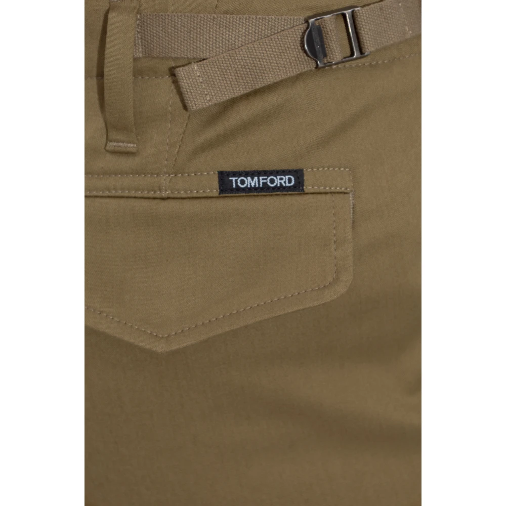 Tom Ford Broek in cargostijl Green Dames