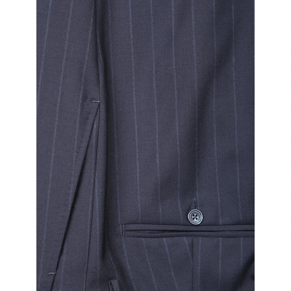 Tagliatore Jas met inkeping revers Gray Heren