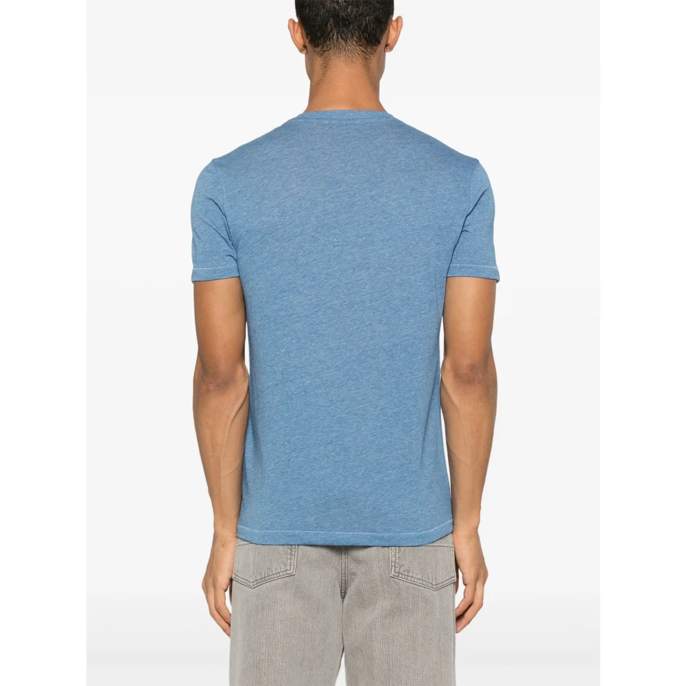 Tom Ford Katoenmix T-shirt Portugal Designers Code Blue Heren