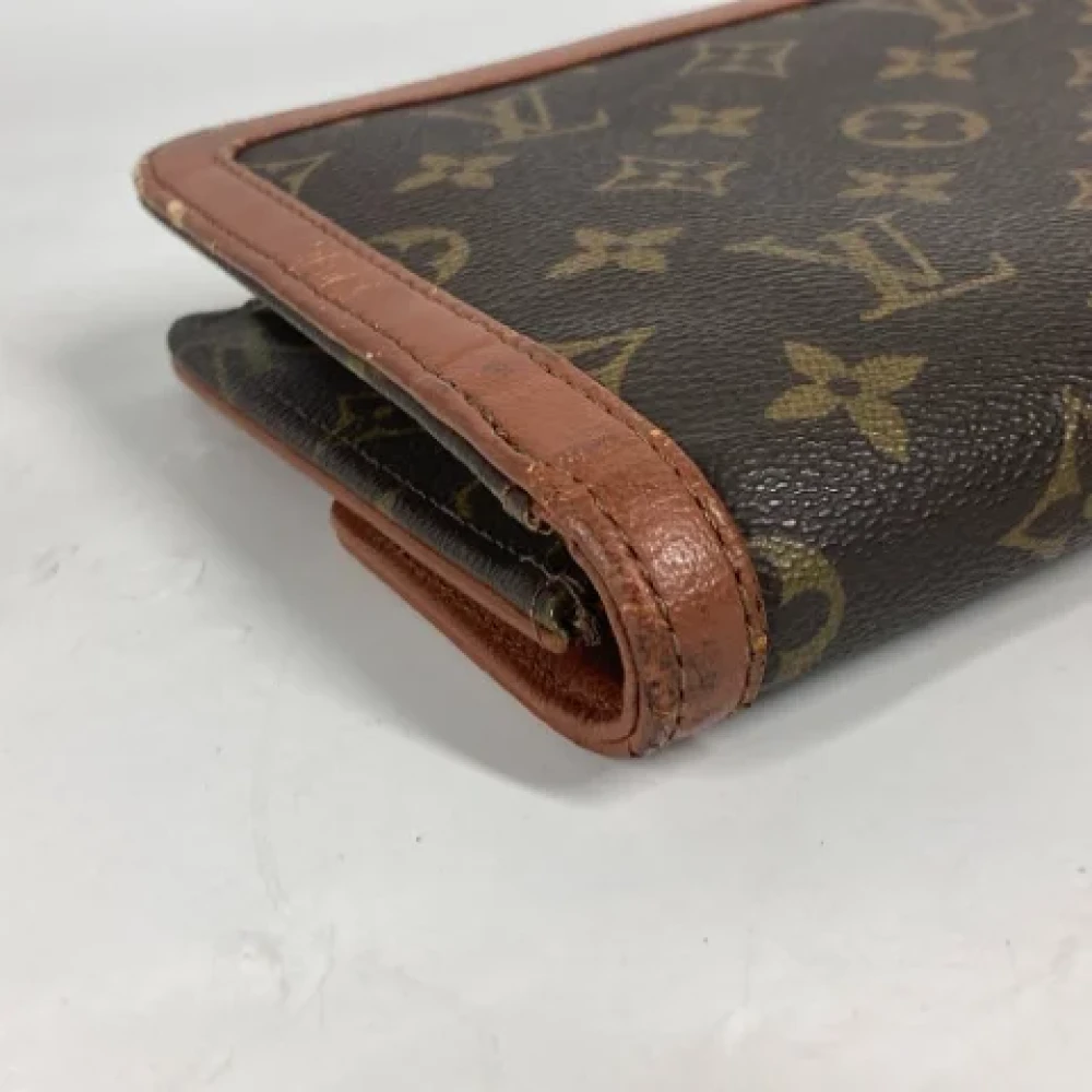 Louis Vuitton Vintage Pre-owned Cotton louis-vuitton-bags Brown Dames
