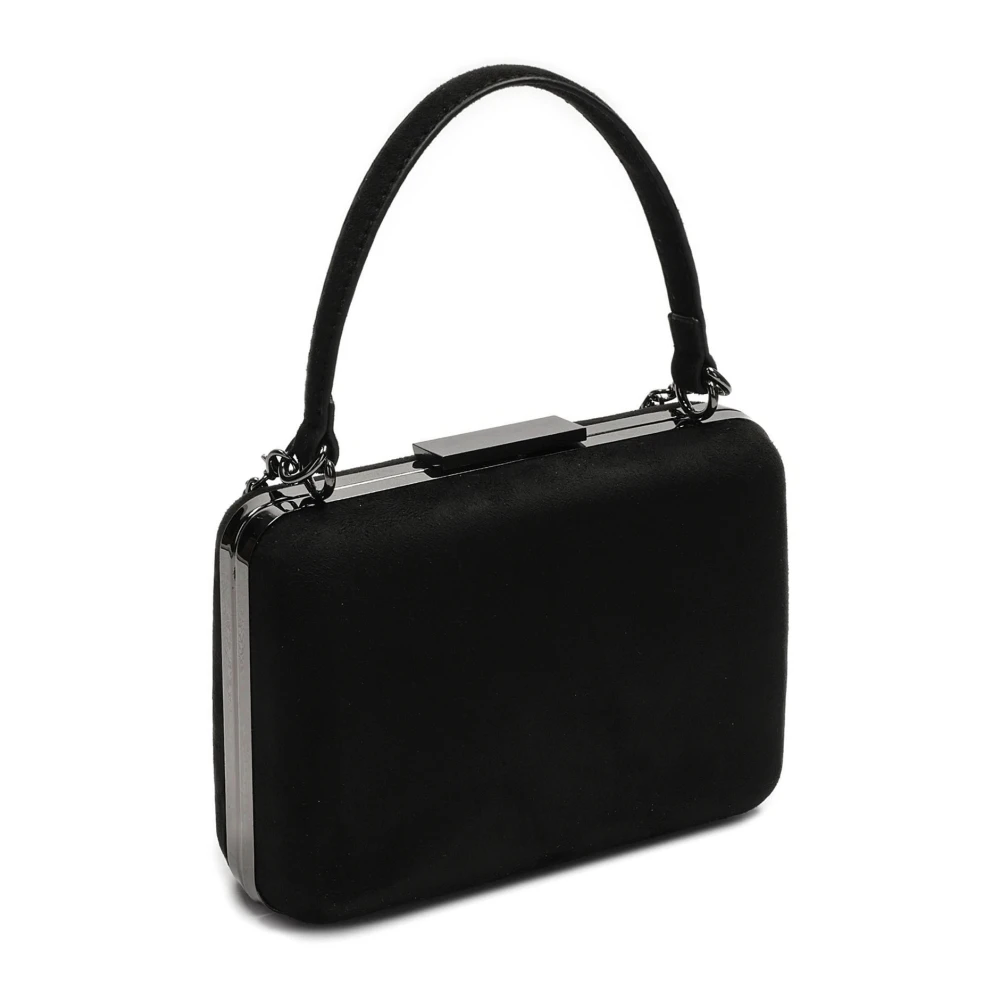 Kazar Dames zwarte clutch tas Black Dames