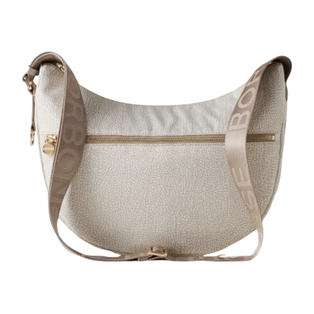 Borbonese Women's White Shoulder Bag - Cross Body Bags - One Size - Bags
