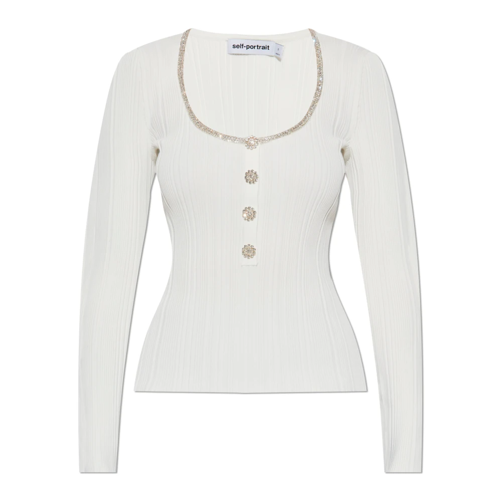Tops > Long Sleeve Tops - - Self Portrait - Modalova