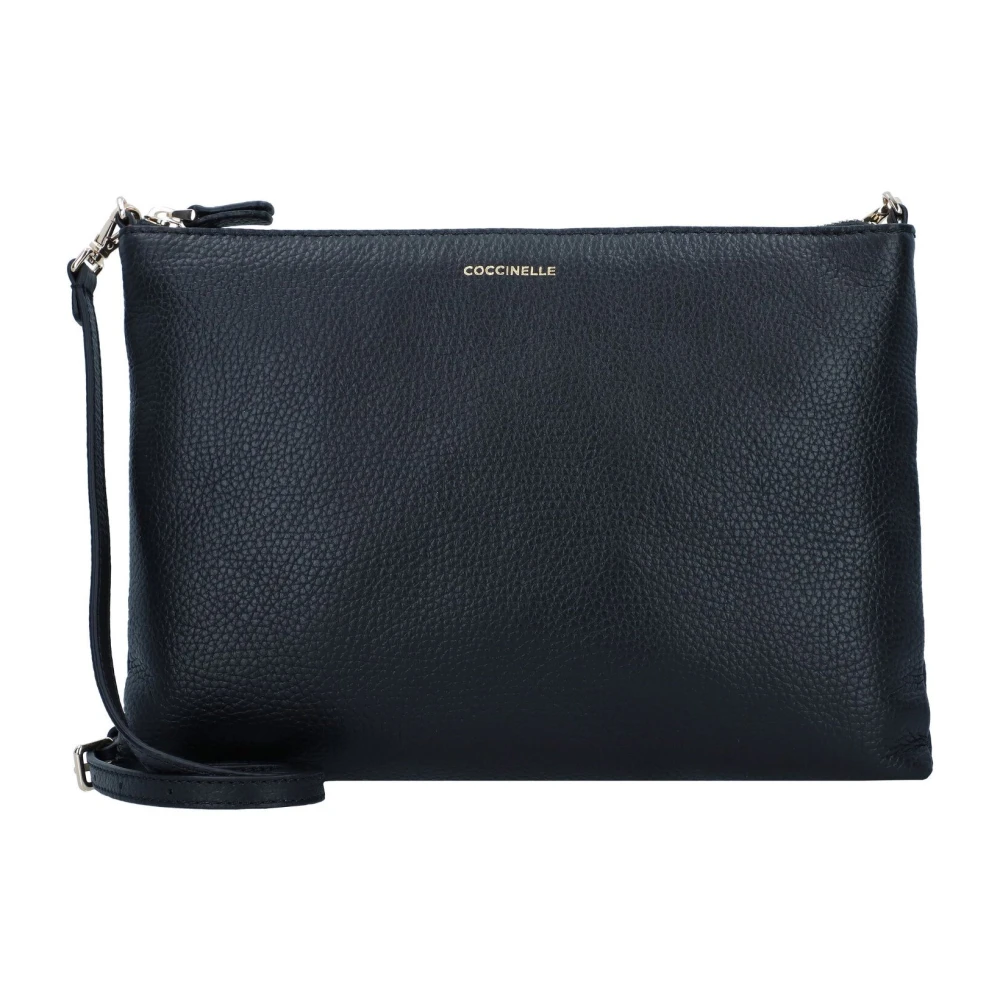 Coccinelle Stijlvolle Crossbody Tas met Afneembare Band Black Dames