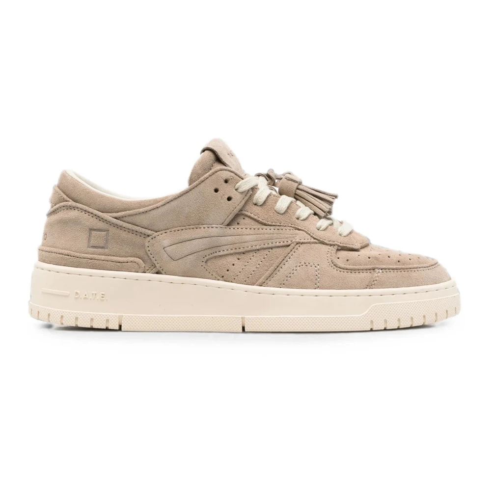 D.a.t.e. Herren Dunkelbeige Sneakers Torneo M451-To-Sd 45 - Bild 6