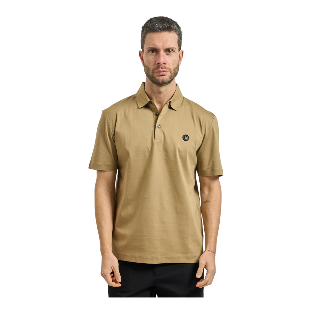 Hugo Men's Beige Polo Shirts, Xs, Parris Polo