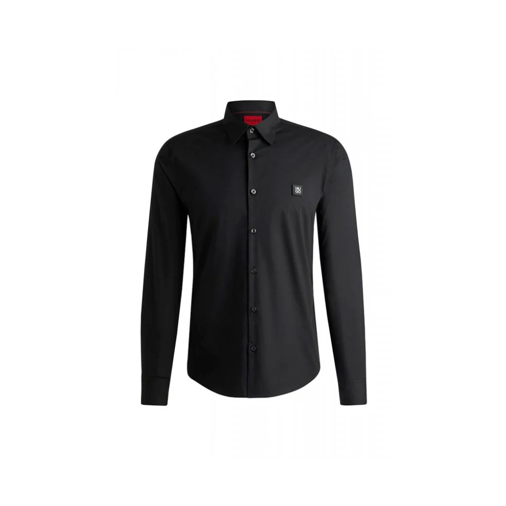 Hugo Uomo Nero Slim-Fit Shirt