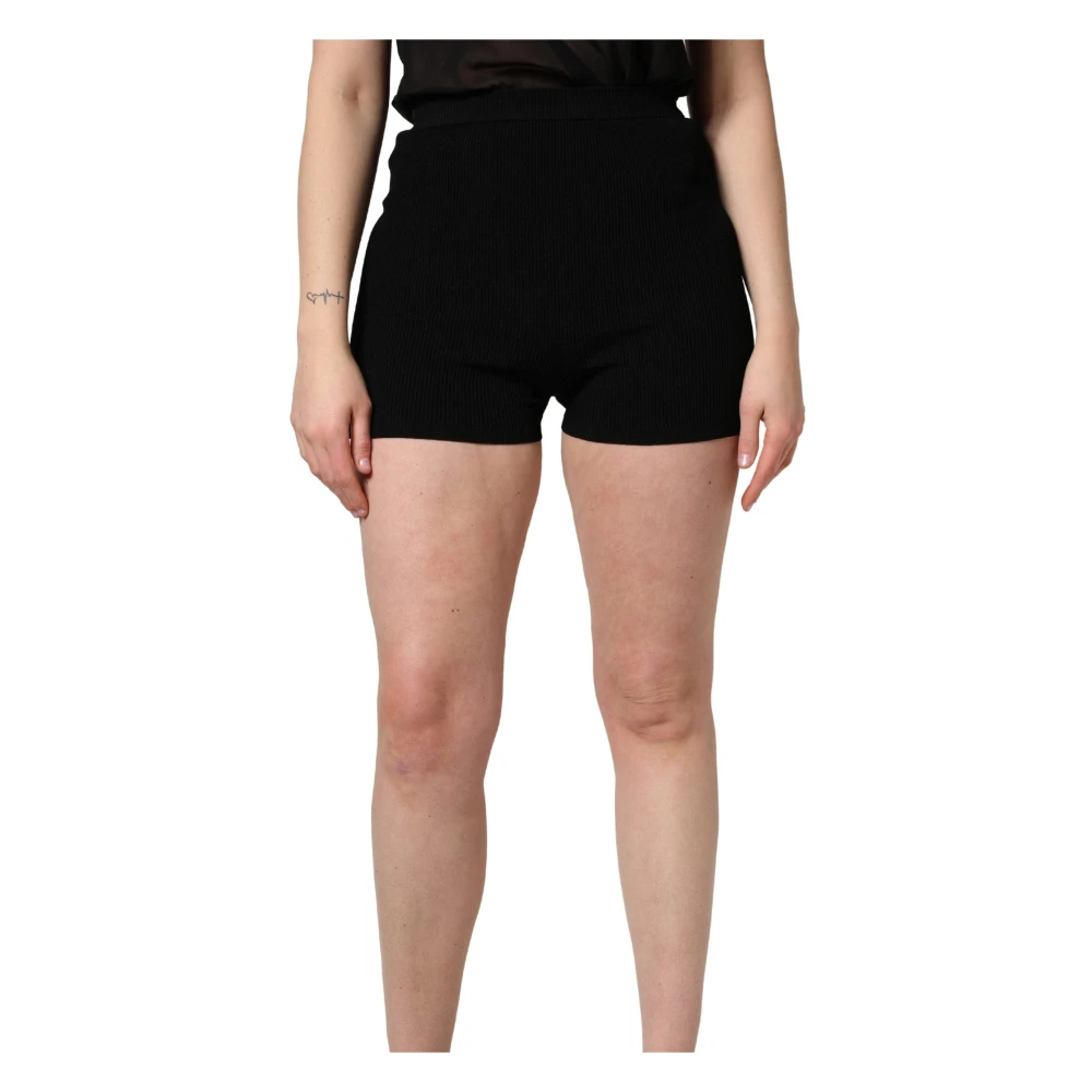 Dolce & Gabbana Women's Black Hot Trousers - Short Shorts - S - Shorts