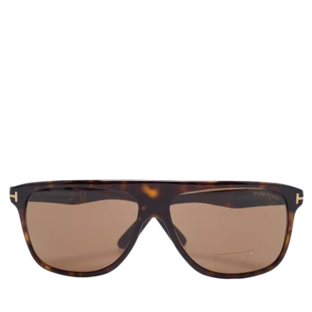 Tom Ford Pre-owned Acetate sunglasses Brown Dames