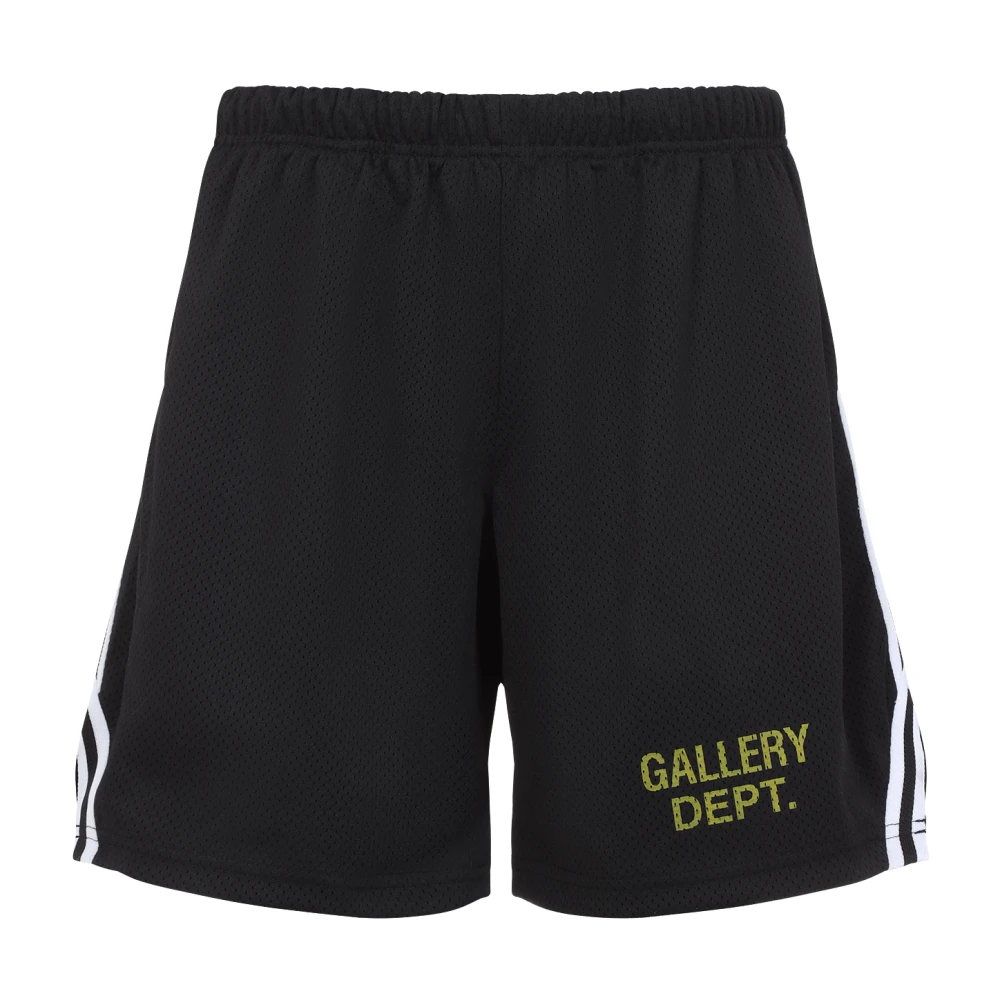 Gallery Dept. Zwarte Bermuda Shorts voor Mannen Black Heren