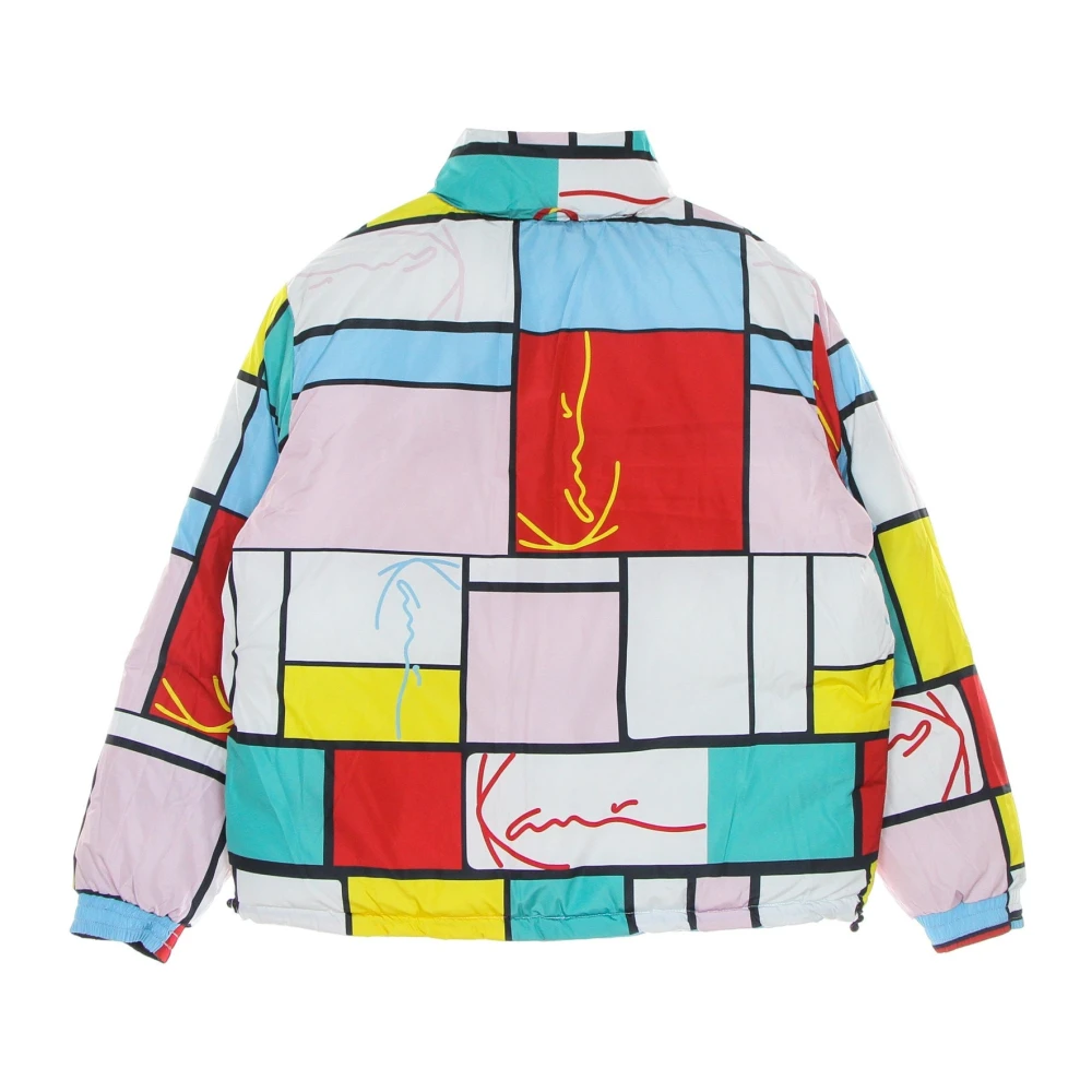 Karl Kani Omkeerbare Blok Pufferjas voor Dames Multicolor Dames